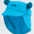 Meridian Blue Logo Weather Topo Phantom Print