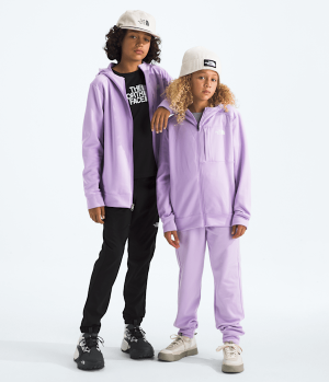 Boys’ & Girls’ TNF Performance Fleece Full-Zip Hooded Jacket