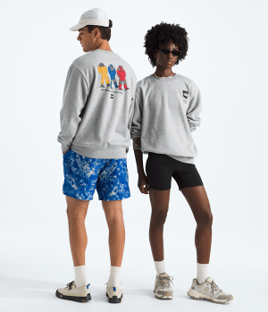 Unisex TNF Celebration Relaxed Crew—Graphic